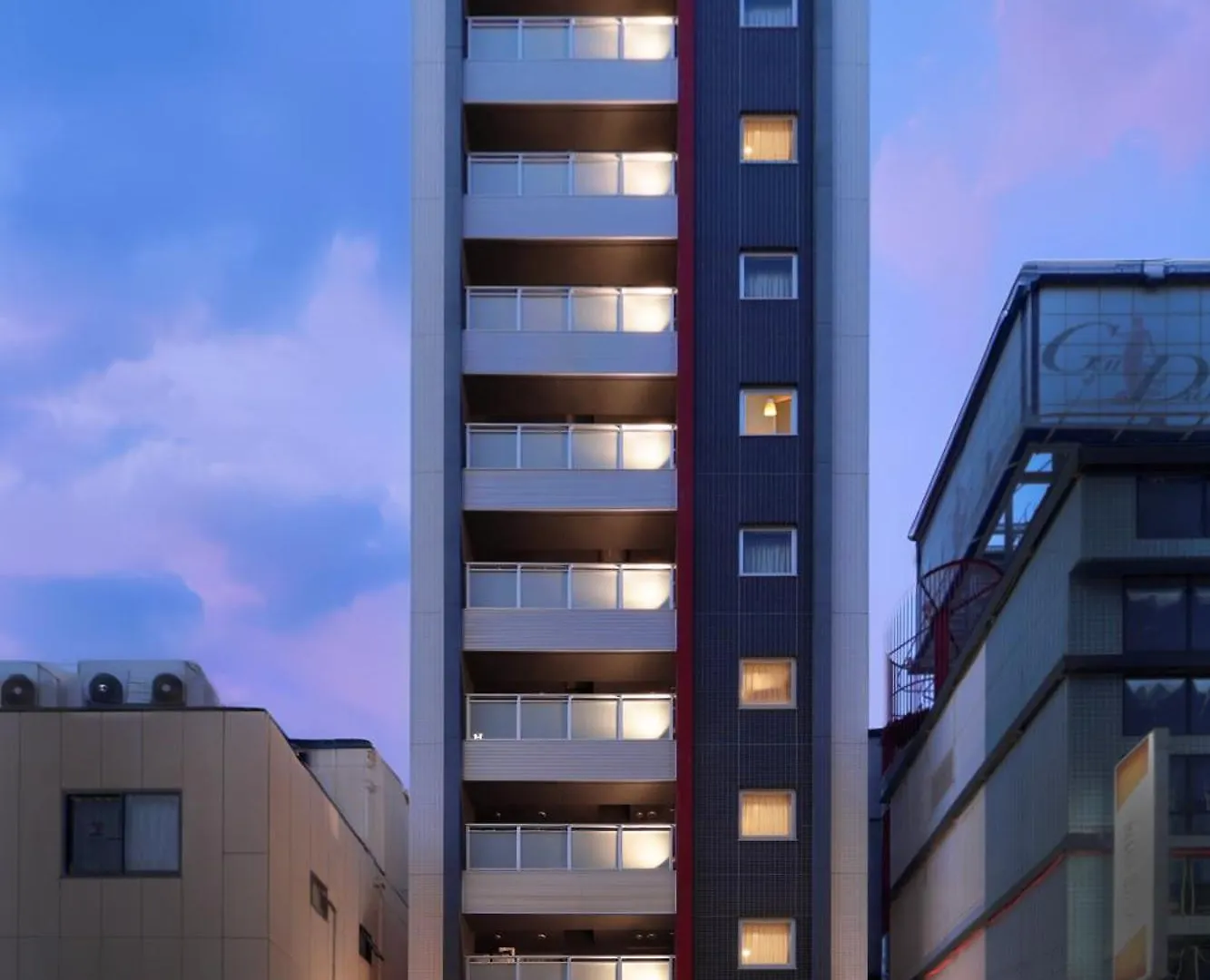 Tanimachi Luxe Hotel location